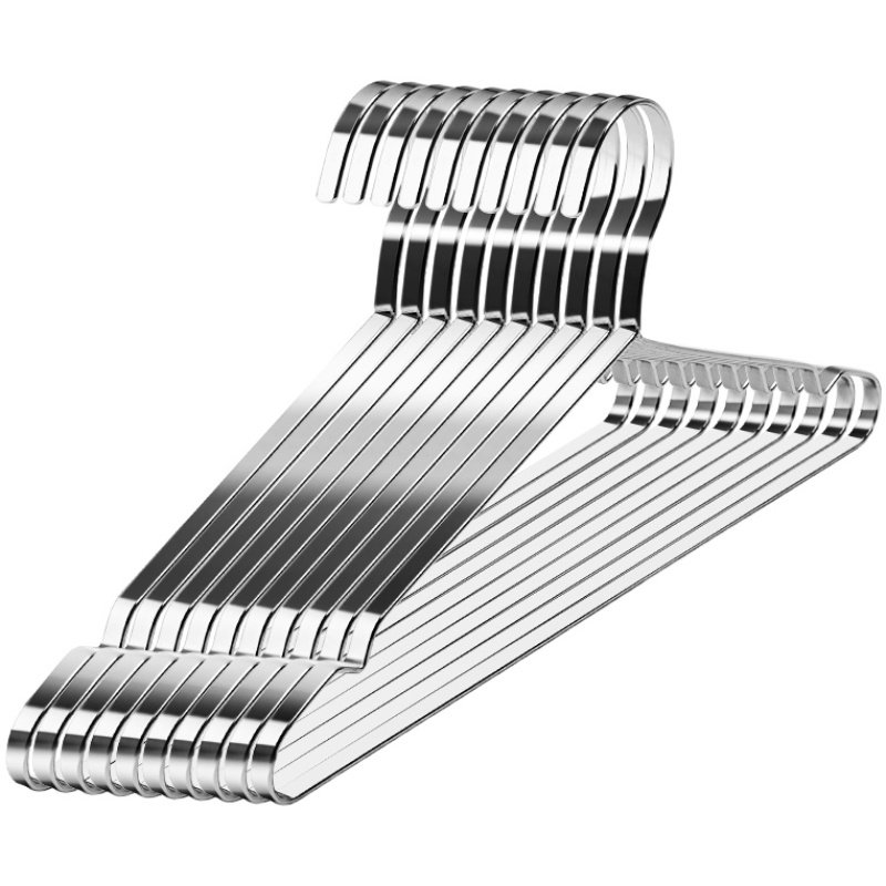 304不锈钢衣架子无痕护衣家用挂衣晾衣服撑子加宽加粗衣挂晒衣撑,淘宝优惠券,粉丝福利购,淘宝优惠卷