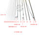 Diy stainless steel single strand tied floral honeycomb soft silk