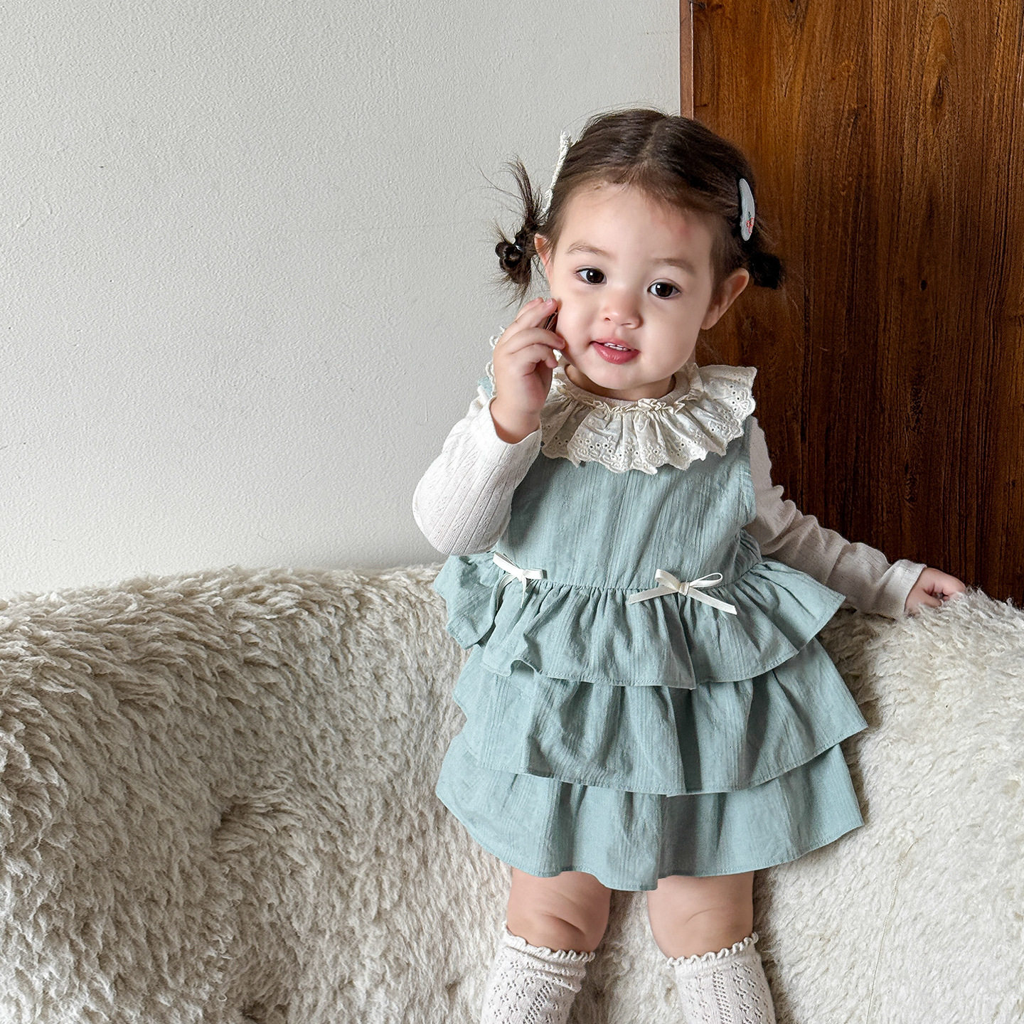 撤柜专区蔗梨童装女童秋装套装2025新款儿童背心蛋糕裙打底衫宝宝,淘宝优惠券,粉丝福利购,淘宝优惠卷