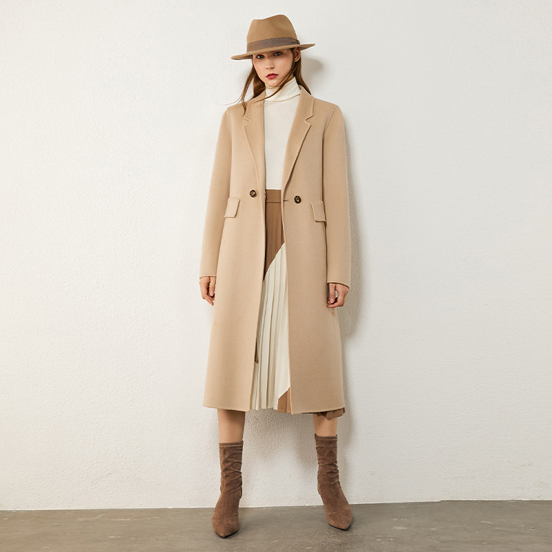 amii旗舰店秋冬羊绒衫羊毛打底衫 amii唯茵毛衣