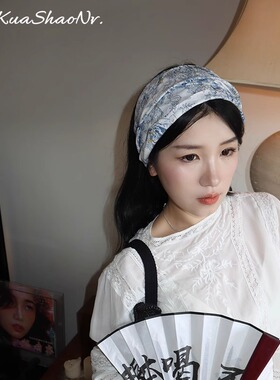 浮夸少女春夏彩色多巴胺发带