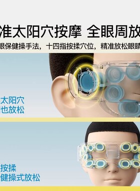 PGG儿童护眼仪E5学生眼部按摩雾化蒸汽眼罩热敷润眼缓解干眼疲劳