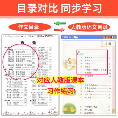 现货21新版黄冈小状元同步作文一年级下人教版部编版小学语文1黄冈一年级下册作文书入门写作训练辅导书大全注音版看图写话说话 虎窝淘