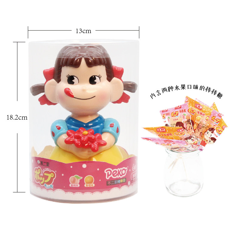 不二家棒棒糖储蓄罐 真如食品专营糖果