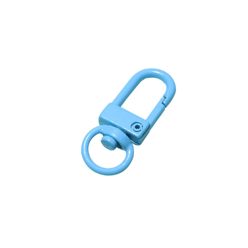 49现货烤漆锌合金钥匙扣diy饰品配件玩偶挂扣diy配件 喷漆3分门扣,淘宝优惠券,粉丝福利购,淘宝优惠卷