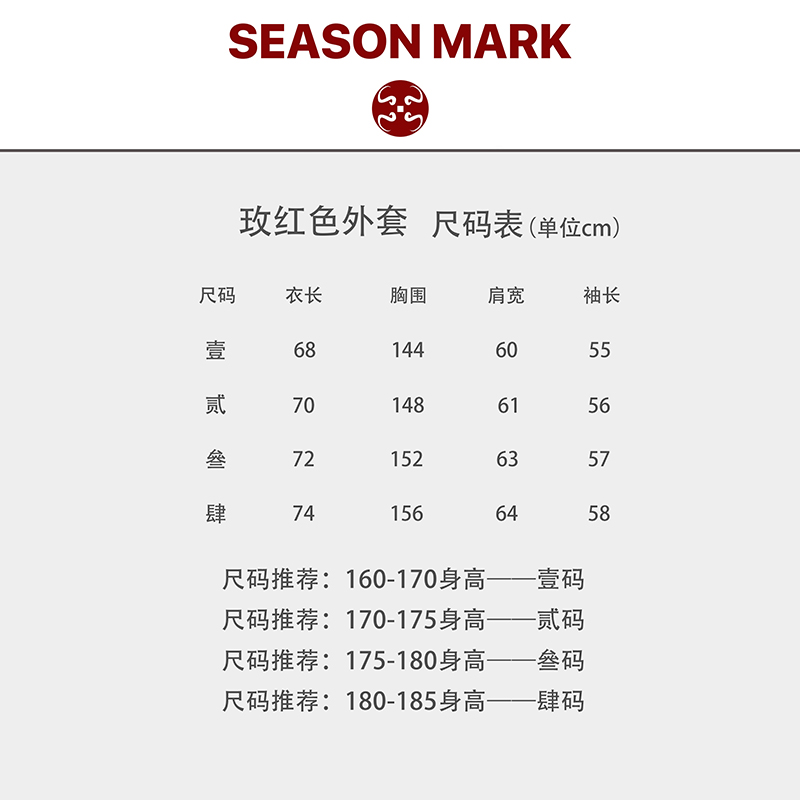 SEASONMARK美式复古牛仔外套春秋设计感休闲时尚宽松百搭夹克男-图0