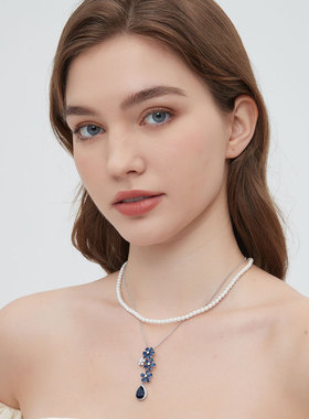 NABO花团锦簇叠戴项链