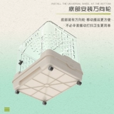 Клетка кролика против -разбрызгивателя Большой космической мебели крупная келл утка Гвинея Яллен Тоторотиль Выделенная акриловая прозрачная коробка размножения