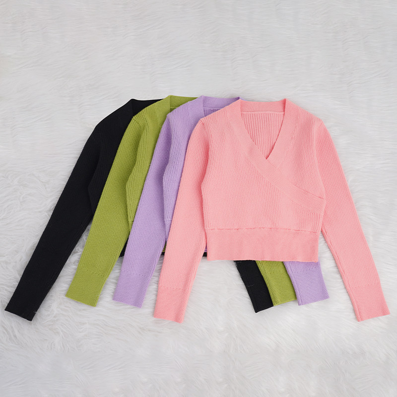 儿童舞蹈服毛衣秋冬芭蕾舞服练功服长袖女童针织套头小保暖外套,淘宝优惠券,粉丝福利购,淘宝优惠卷