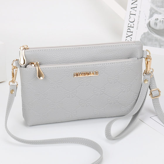 Women's bag new style shoulder soft leather mobile phone fashion