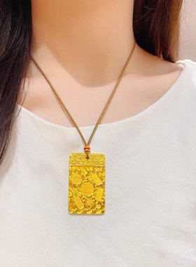 吉言碎冰冰无事牌毛衣链