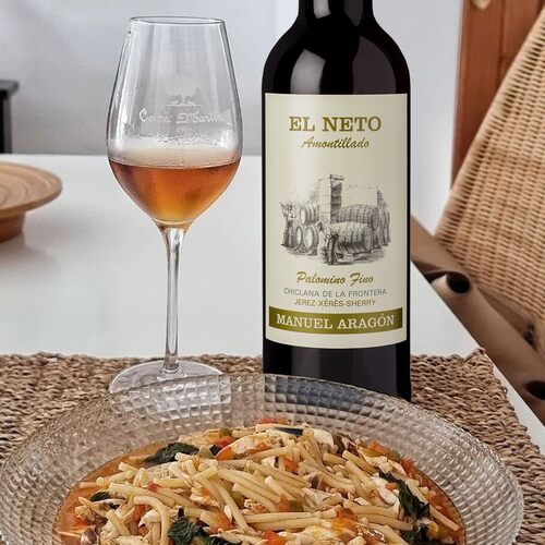 雪莉酒Sherry坚果烘焙浓香型推荐西班牙马龙庄Amontillado雪利酒 - 图0