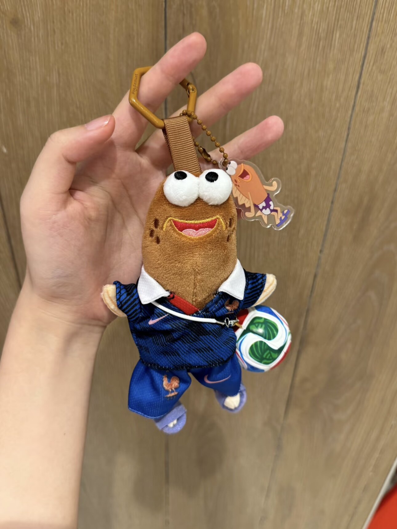 Genuine Beechburg Ugly Fish Doll Bag Pendant Ugly Plush Toy Keychain Sports Style Accessories Gift for Women
