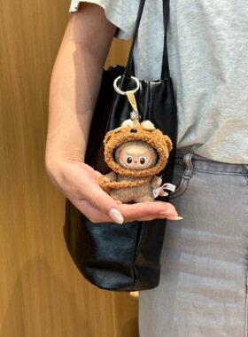 labubu四代娃衣迷你拉布布娃衣搪胶挂件衣服心底密码套头娃衣套装