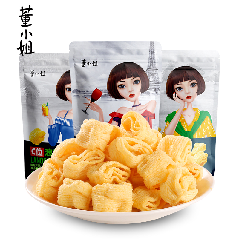 玉米卷脆片膨化网红小吃散装休闲零食 好吃 位浪斯卡薯片 C 董小姐 玉米卷脆片膨化网红小吃散装休闲零食 好吃 位浪斯卡薯片 C 董小姐