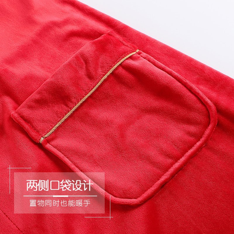 猫人海岛绒情侣睡衣秋冬款红色本命年睡袍女珊瑚绒薄款男浴袍,淘宝优惠券,粉丝福利购,淘宝优惠卷