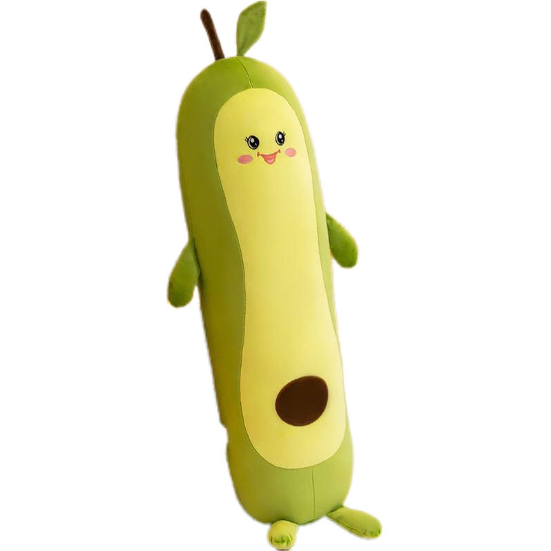 牛油果抱着长条抱枕睡觉夹腿神器可拆洗毛绒玩具公仔床上可爱超软,淘宝优惠券,粉丝福利购,淘宝优惠卷