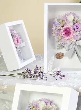 diy中空相框昆虫样品盒植物标本