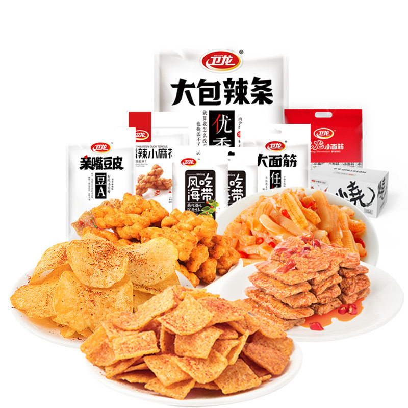  卫龙食品膨化食品
