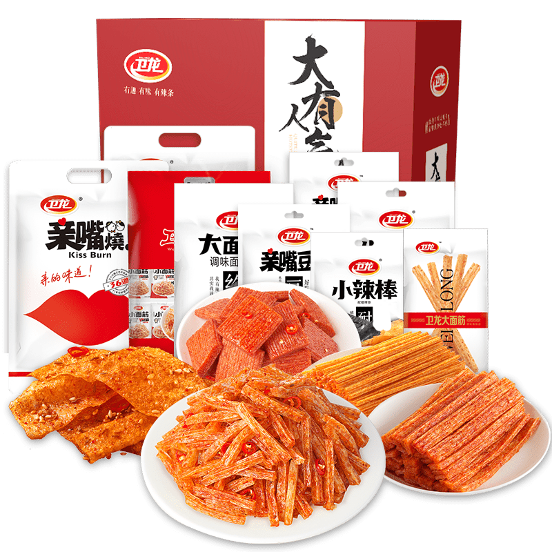 【卫龙旗舰店】1648g 卫龙食品豆腐干