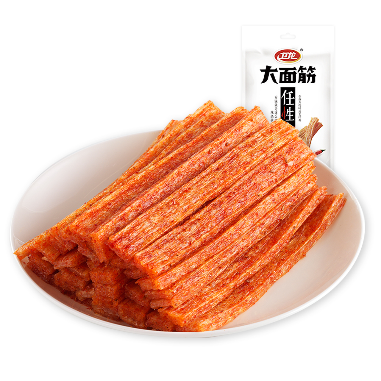 【卫龙旗舰店_面筋组合】小面筋辣条 卫龙食品面筋制品