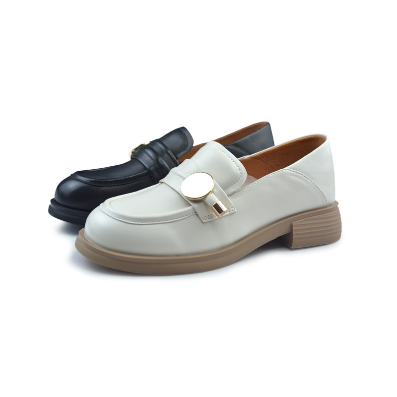 度嘉班妮圆头简约优雅商场同款舒适女乐福鞋2024年秋季新款70912,淘宝优惠券,粉丝福利购,淘宝优惠卷