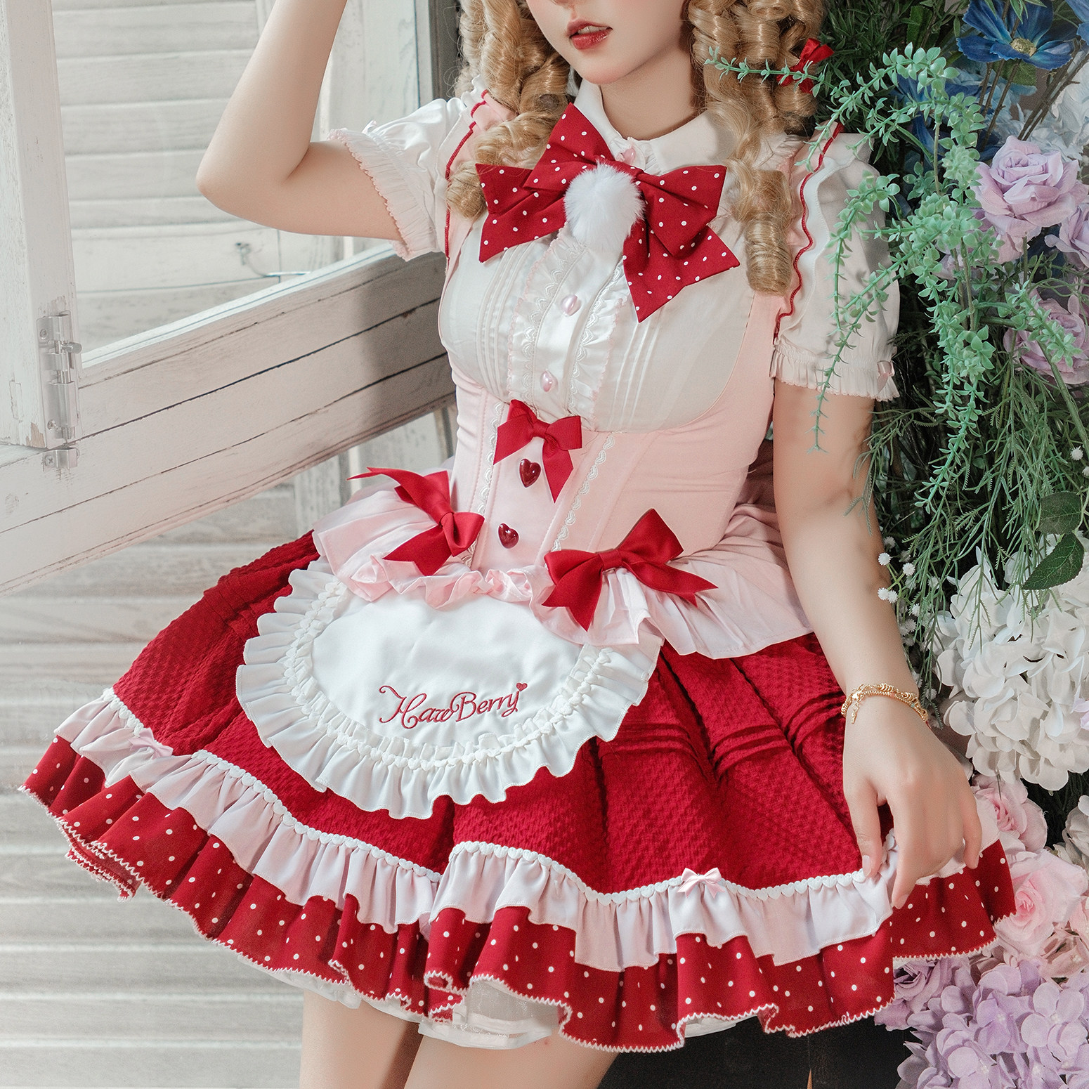 【二团定金-单拍页面】浆果执事山楂浆果Lolita十周年女仆托胸裙,淘宝优惠券,粉丝福利购,淘宝优惠卷