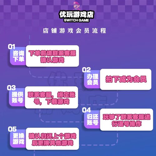 switch任天堂游戏会员服务 月/半年/包年/永久 switch2游戏 - 图2