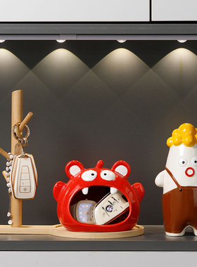 入户门口玄关放钥匙收纳手办潮玩乔迁创意鞋柜客厅装饰乔迁新居礼