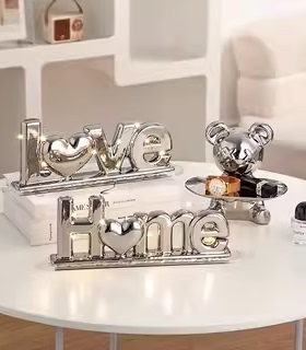 轻奢高档玄关装饰品摆件