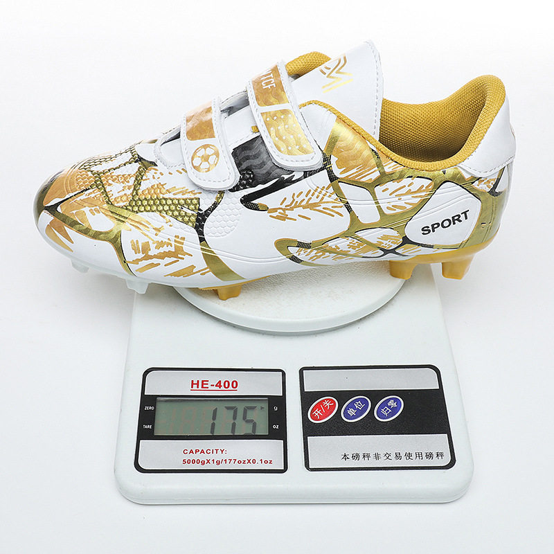 男女儿童足球鞋tf碎钉人造草坪FG钉皮足青少年学生魔术贴训练球鞋,淘宝优惠券,粉丝福利购,淘宝优惠卷