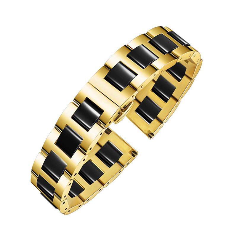 适配华为B5手环表带精钢间陶瓷B6运动时尚款钢带B3B2智能手表腕带,淘宝优惠券,粉丝福利购,淘宝优惠卷