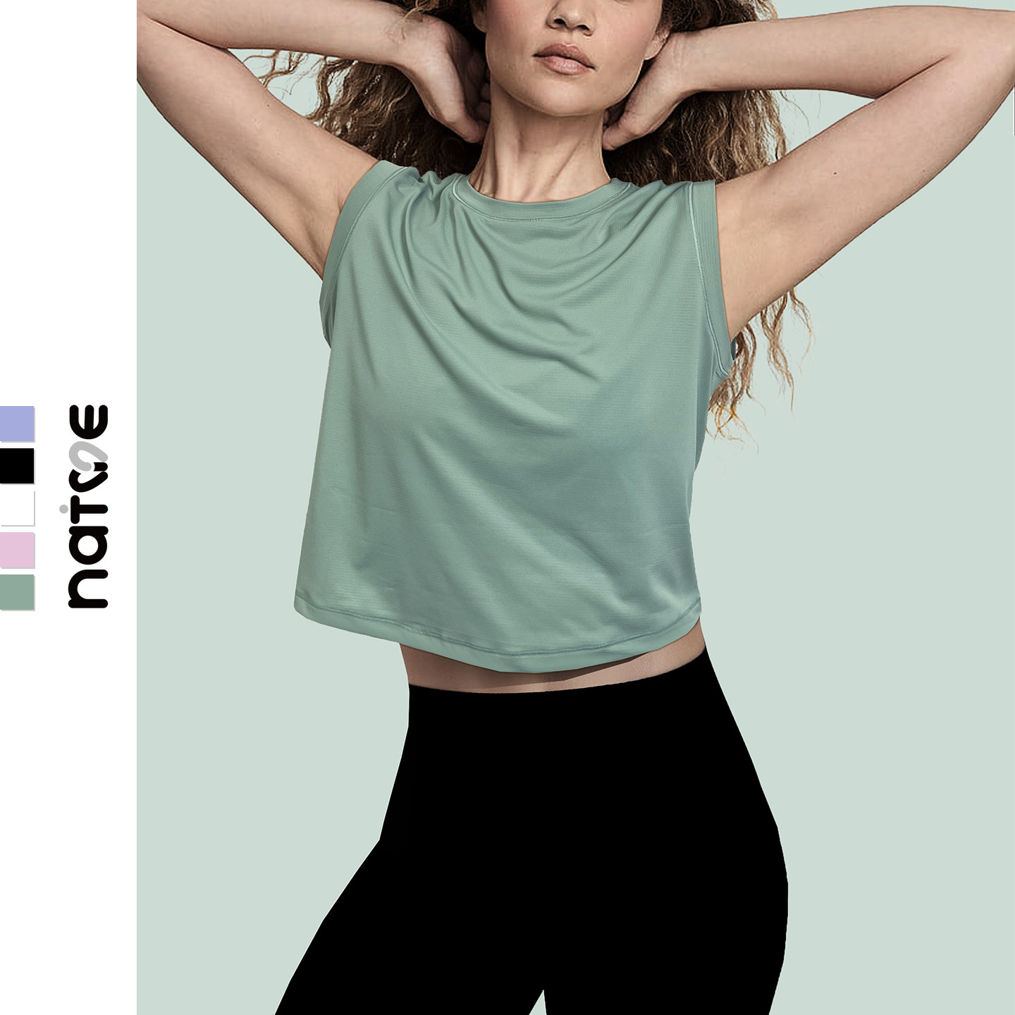 高腰短款背心宽松轻薄健身上衣背心女瑜伽无袖瑜伽服女宽松T恤薄,淘宝优惠券,粉丝福利购,淘宝优惠卷