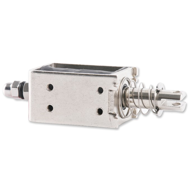 伊莱科直流推拉式电磁铁EML-0837B吸盘铁20N推力10mm长行程12 24V - 图3