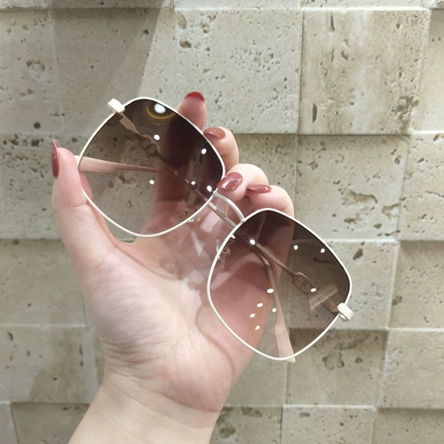 Брендовые солнцезащитные очки подходит для мужчин и женщин, по фигуре, коллекция 2021, в корейском стиле