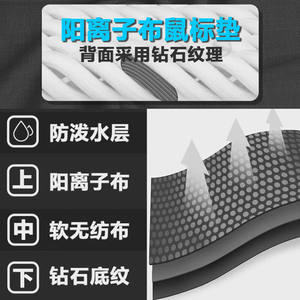 现代翼蛇900*450*2mm阳离子布电竞游戏鼠标垫大号办公电脑键盘书