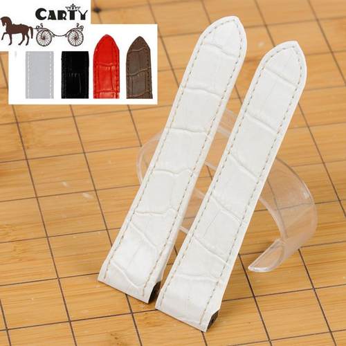 桑托斯女男适配卡地亚山度士100Santos20MM23TMM24皮带表带 - 图0