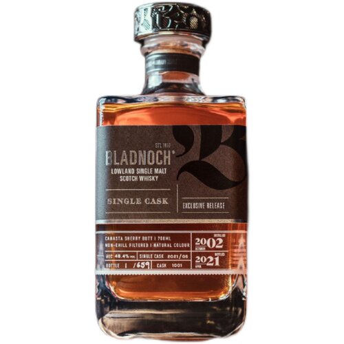 倾酌 磐火BLADNOCH 2021/06号单桶 雪莉低地单一麦芽威士忌酒进口 - 图2