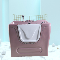 Large Dog SPA Bathtub Pet SPA Machine Pooch Bathe Pool Large Small Dog Universal Acrylic Sealed Door Open Door