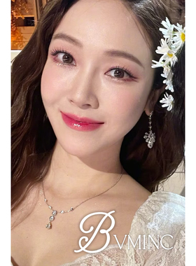 bvminc 宋慧乔同款约瑟芬三水滴项链