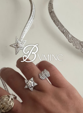 bvminc 彗星开口戒指