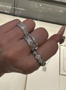 bvminc coco满钻戒指 珠宝级 S925银