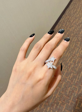 bvminc sasa同款彗星满钻戒指  S925银