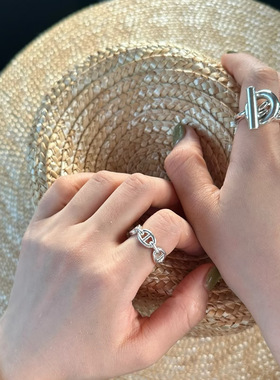 bvminc 养马人的快乐 纯银戒指 OT链条戒指