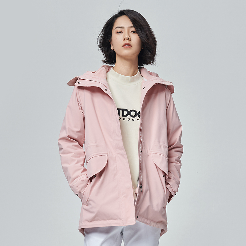 冲锋衣女两件套三合一可拆卸户外时尚潮加绒加厚外套女装 OUTDOOR 冲锋衣女两件套三合一可拆卸户外时尚潮加绒加厚外套女装 OUTDOOR