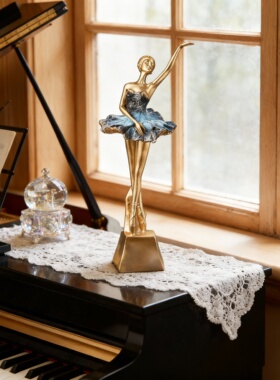 欧式高档树脂芭蕾舞者摆件