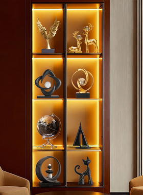 现代轻奢家居酒柜装饰摆件艺术品