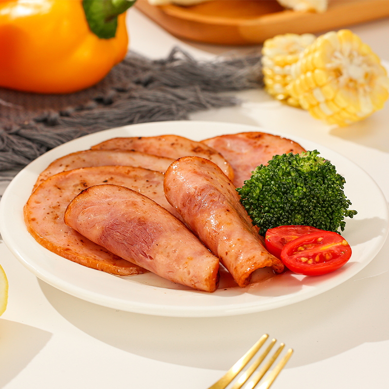 芮美达旗舰店芮美达低脂火腿片500g 切片三明治鸡蛋早餐三文治午餐肉哥本哈根2