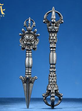 藏村铁工艺品摆件复古做旧风格