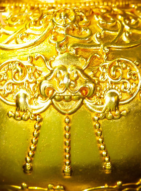 藏村铜鎏金藏式客厅八吉祥宝瓶